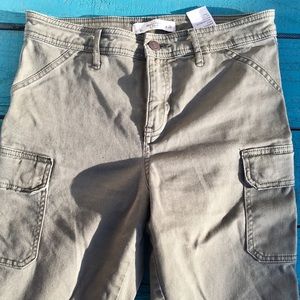 Abercrombie Olive Army Green Cargo Pants